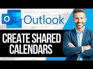 How to Create a Shared Calendar in Outlook