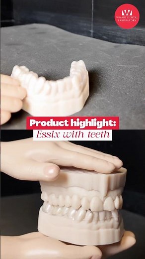 Product highlight: Essix retainer with a tooth #retainer #dentalhumor