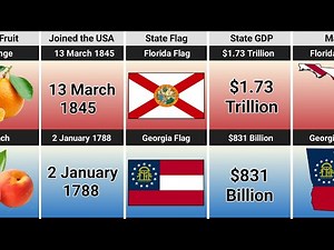 Florida vs Georgia : 🇺🇸 USA States Comparison