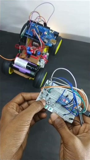 Remote Control RC Car Using Arduino mega and nano