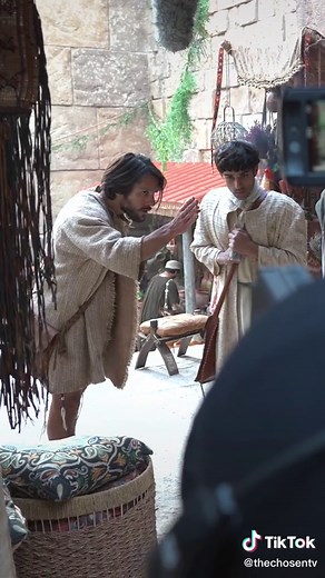Filming in progress 🎬 #thechosenseason2 #behindthescenes #filmtok #onset #bibleshow #fyp