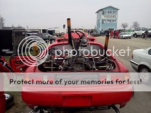 Airplane Engine Powered MR2 - crazy