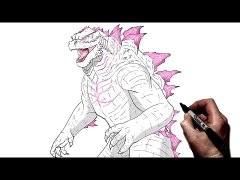 How To Draw Fortnite Godzilla Evolved | Step BY Step | Fortnite