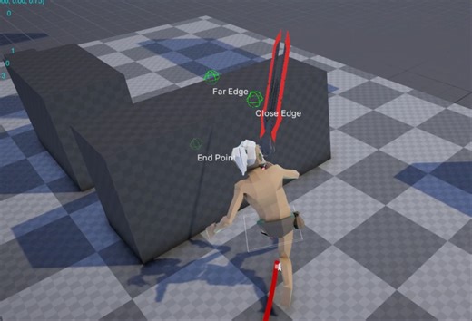 Unity-ARPG-跑步状态自动翻越障碍-踩坑MotionWarping抖动问题