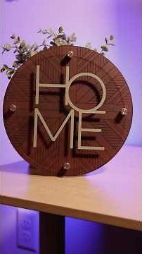 Creating a “Home Sweet Home” Sign with the OneLaser XRF 🏠✨ #velfcreations