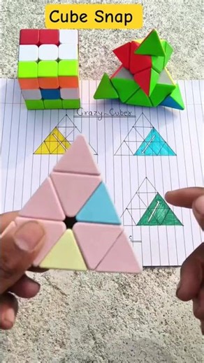Pyramid Cube Itna Easy?🤯🔥