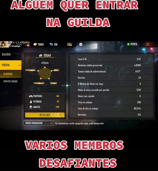 #freefire #guilda #freefirerecrutando
