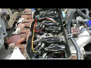 Dodge Ram 2500 Cummins Diesel rocker arm fell off truck engine shaking Karcheckz inspection video 1