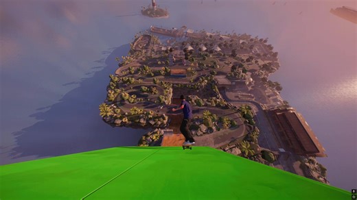 No Landing Ramps Needed for Skateboarding Stunts