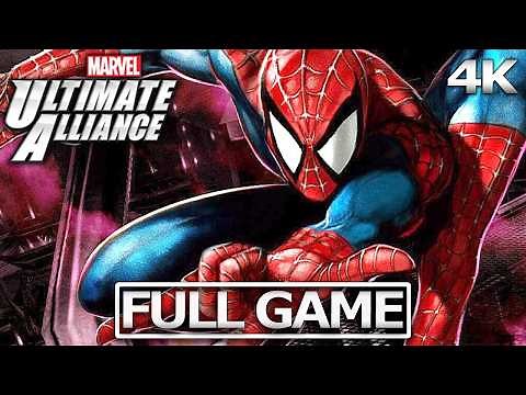 MARVEL ULTIMATE ALLIANCE Full Gameplay Walkthrough / No Commentary【FULL GAME】4K Ultra HD