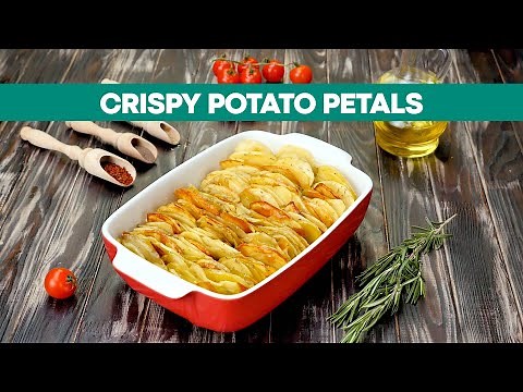 Crispy Potato Petals - Cook It Recipes