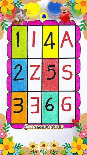 When Numbers Look Like Letters! ✨#shorts #kidslearning #funlearning #preschool