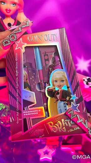 The perfect pink lip does exist — meet our Bratz x Glamlite Goin’ Out Cloe Lip Kit. 🩷 The ultimate pink-lover’s dream includes a deep plum-burgundy liner, frosty pink lipstick, and an iridescent high-shine pink gloss that pops ✨ Don’t wait — get 25% off the Goin’ Out Cloe Lip Kit today only with code BRATZ25 | Glamlite