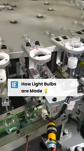 119K views · 197 reactions | Watch this automated light bulb assembly machine handle delicate glass with care and precision. | Interesting Engineering | Facebook