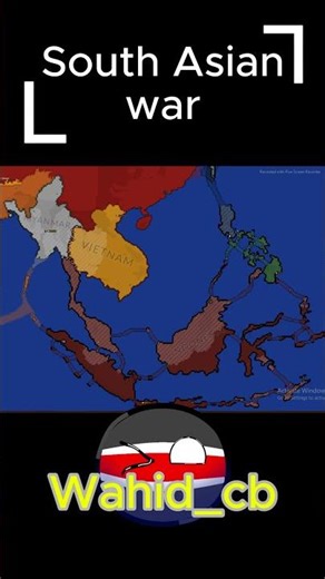 South East Asia War | ASEAN Countries Battle | Countryballs War Animation