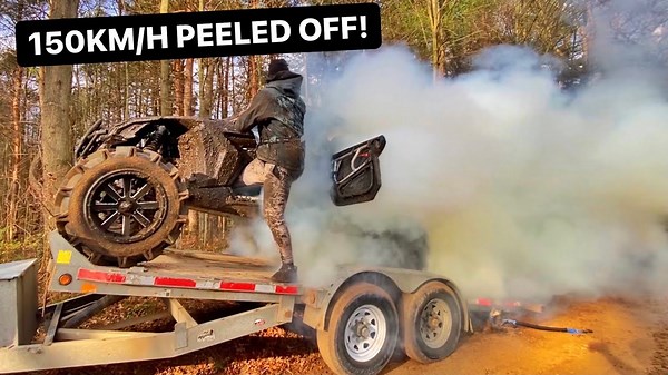 Ultimate Trailer Burnout Challenge – Smoke, Screams & Full-Throttle Action!