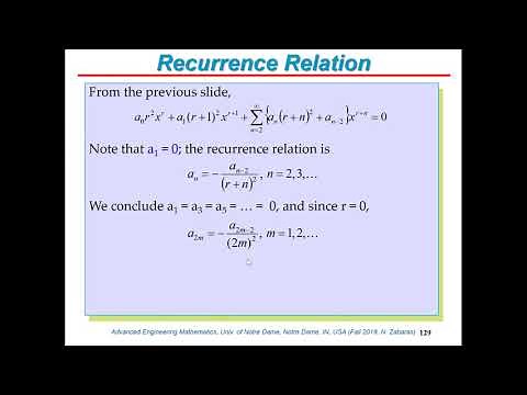 Lec31 - Bessel's Equation