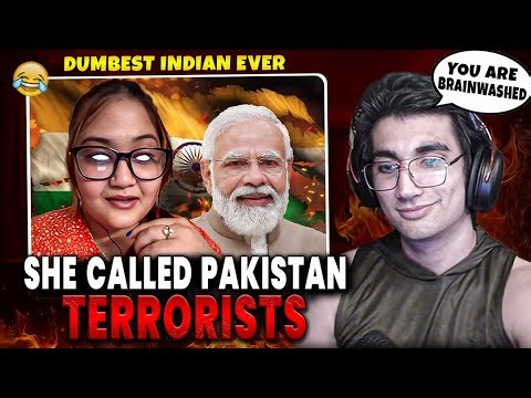 Dumb Indian Girl’s Shocking Accusation Against Pakistan On Omegle | 100% Brainwashed 🤡