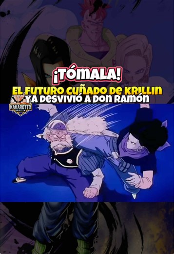 ¡El androide número 17 elimina a su creador! #kakarotto #españollatino #dbz_moments #androide17 #androide18 . . . . . En memoria y con todo respeto a su autor, el gran maestro Akira Toriyama; gracias por darnos la mejor infancia.