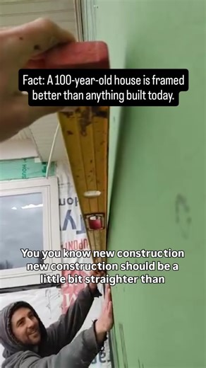 Jason C. Promes on Instagram: "100 year old houses are framed better than anything today.."