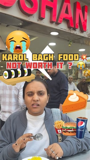 Karol Bagh ka Most Recommended Food! 😱 Worth It or Overhyped?#shorts #ytshorts