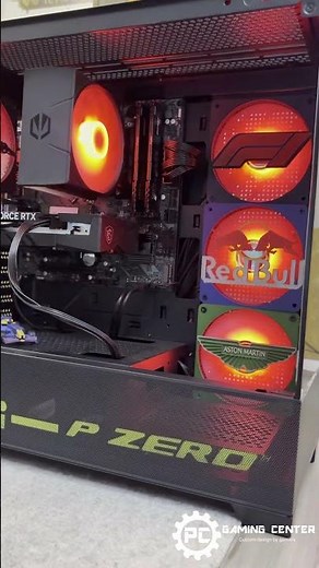 Custom PC "F1 Aston Martin/Red Bull" 🏎️🏁🚥🏆#f1 #pcgaming #formula1 #gamingsetup #redbull #formulaone