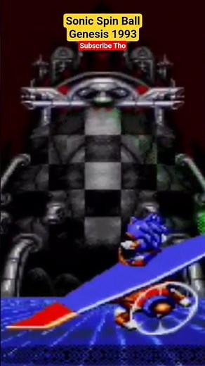 Sonic Spin Ball: #sonic #sonicthehedgehog #sonicspinball #genesis #retrogames