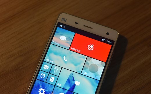 2020年小米4搭载Windows 10 Mobile(Win10 M)体验