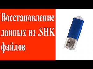 Восстановление данных с флешки. Как восстановить CHK файлы и папки FOUND