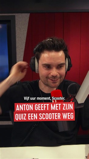 Zo'n filosofische quiz kan alleen door Anton bedacht zijn. 😂👏 | Qmusic - Nederland