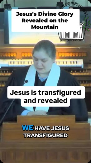 On the mountain of transfiguration, Jesus identity and divinity are revealed, but the Jesus we see on Calvary looks a lot different #jesus #christian #transfiguration #faith #bible | Middlebury Congregational Church