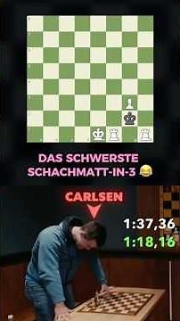 The hardest mate-in-3 for Magnus Carlsen! 🥵