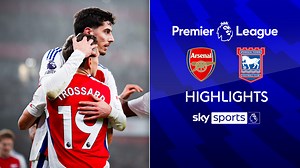 Arsenal 1-0 Ipswich | Premier League highlights
