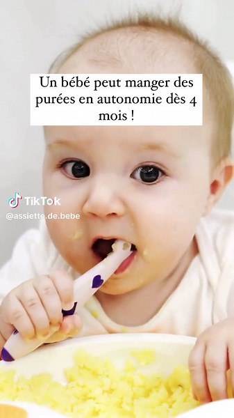 Diversification alimentaire : bébé en autonomie dès 4 mois