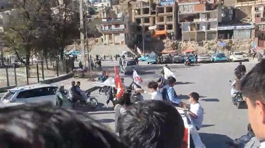 ❤️‍🩹🥇غرب کابل ما، امروز در آغوش عشق و غیرت می‌تپد، بهشت شور، ایمان و حماسه شده است! 🇦🇫👏🏻 قهرمانان خوش آمدید💚💚 | Raouf Raoufi