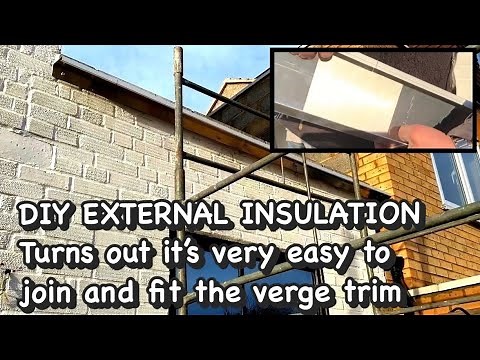 10. Working out how to instal and join verge trim - a fairly simple DIY job