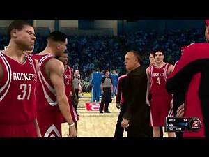 NBA 2K11 Gameplay - Houston Rockets vs Golden State Warriors