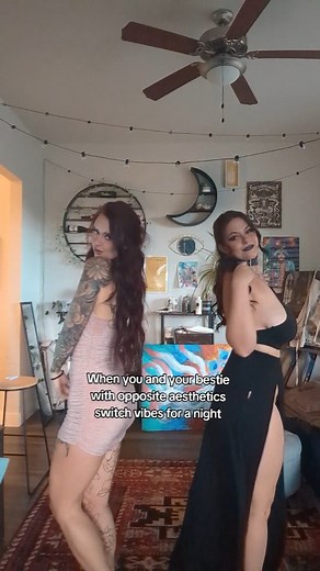 Red Raven on Instagram: "She literally slayed the goth look My tattoos give me away 😂"