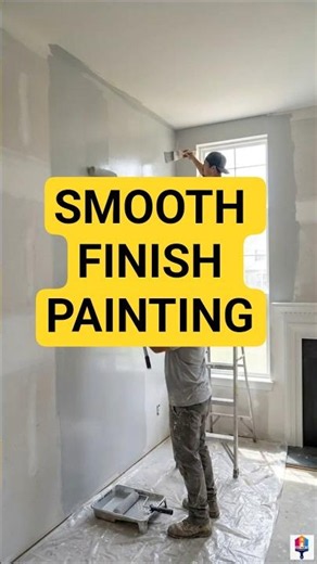 Smooth Finish Painting Technique | How to Paint Walls Like a Pro
