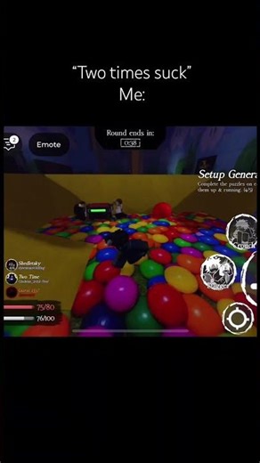 I love double time #fypシ゚viral #forsaken #gaming #Roblox #twotime #milestone3
