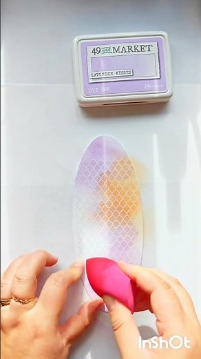 Let's make a tag💜 #скрапбукинг #scrapbook #diy #scrapbooking #rangerink #gift #tutorial #49andmarket