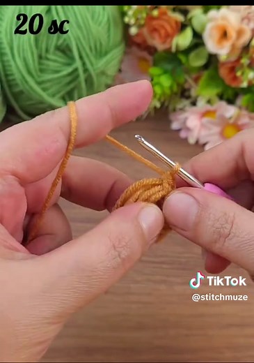 Beautiful And Easy Crochet Flower Tutorial For Beginners ✨ #Crochet #flower #crochettutorial #Diy #craft