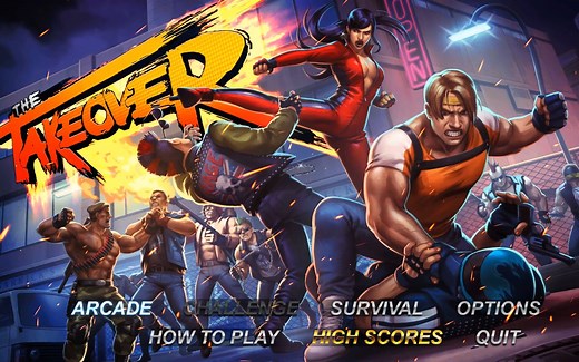 怀旧风格横版过关游戏《接管the takeover》通关流程