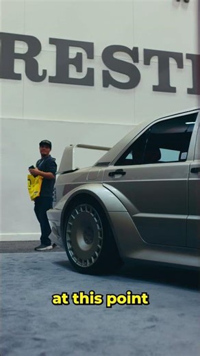An insanely rare ALL Gold Benz!