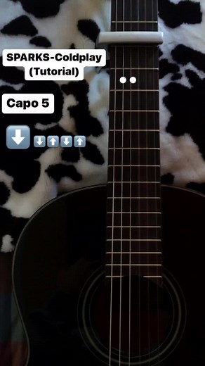 Here is the tutorial! #coldplay #tutorial #guitar #fyp | sparks coldplay guitar