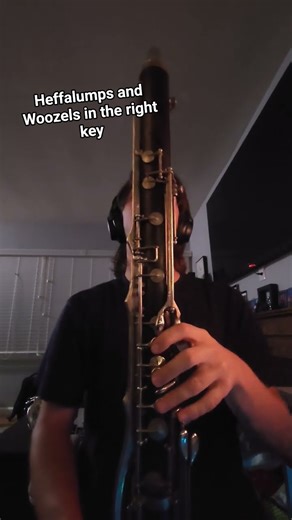 Heffalumps and Woozels Contra alto clarinet #contrabass #clarinet #bassclarinet #contrabassclarinet