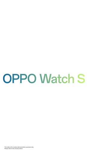 Slim, sporty, and so seamless. Discover the superb #OPPOWatchS | OPPO