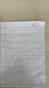 FinkDOEPractical -1Q.1) Construct a bijective function from... | Filo