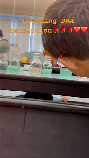 Learning DNA extraction🌹🌹🌹👍👍❤️