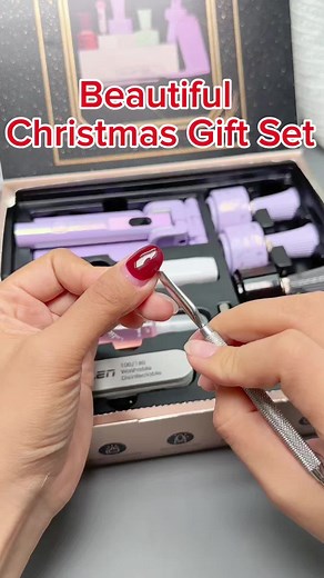 Nail set kit - One box, everything included!💞💞💞👍👍👍💅💅💅#gellen #nails💅 #fyp #nailtips